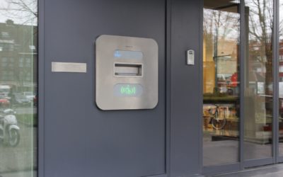 Nieuwe bookdrop bibliotheek Sint Niklaas