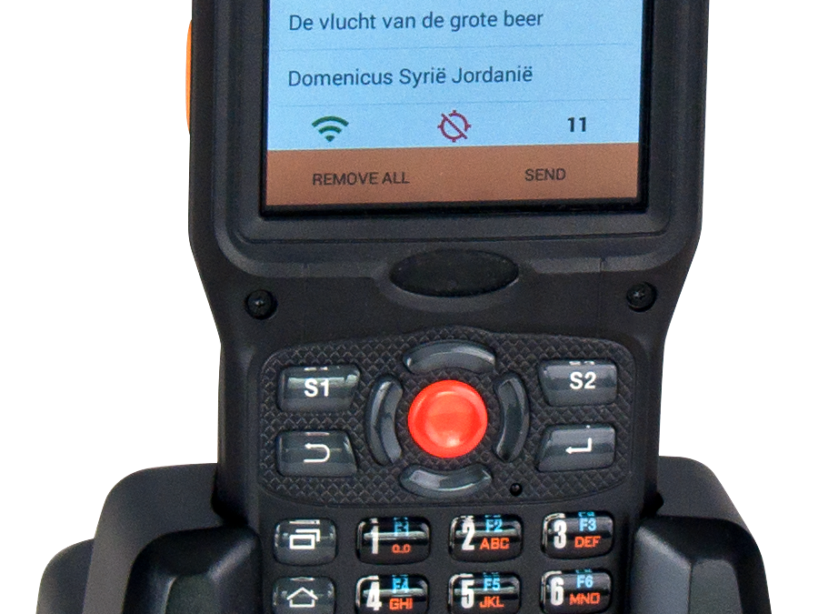 Nieuwe Topaz RFID handscanner