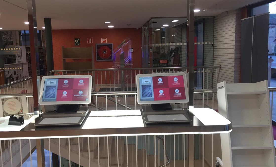 RFID Bibliotheekoplossingen self service