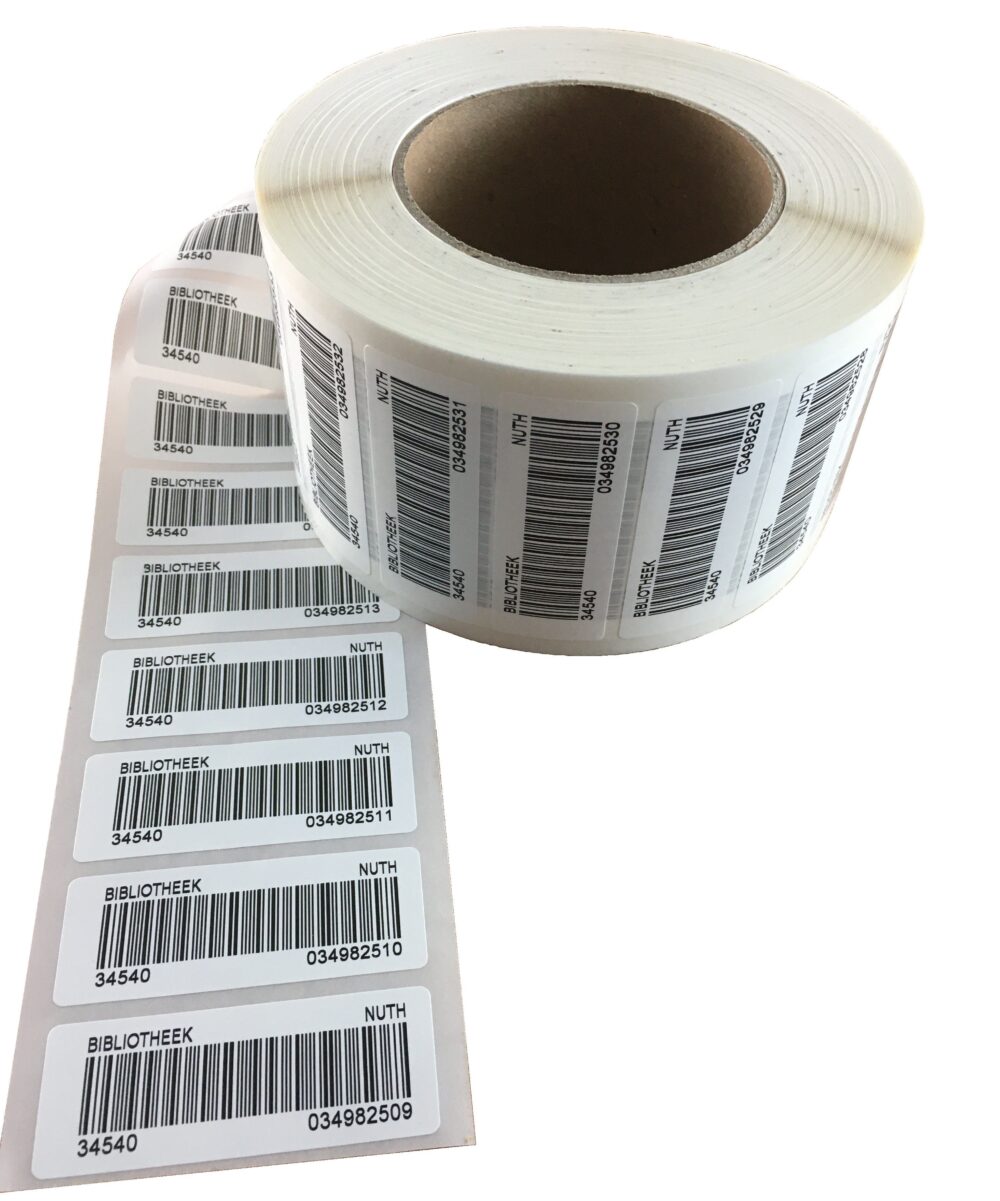 barcode labels op rol